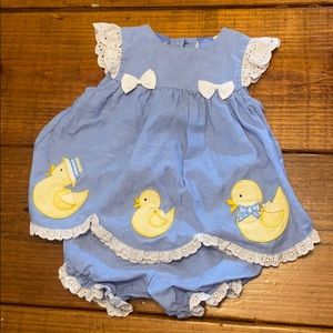 Baby Crew Duck Diaper Set